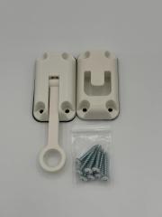 Ring Latch 3" White