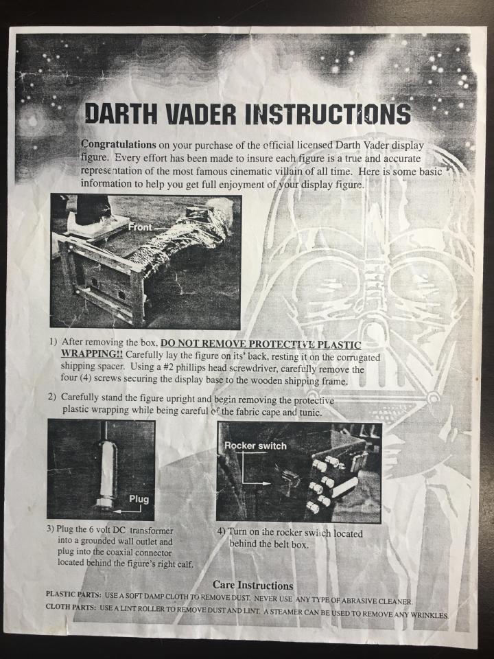 Star Wars Rubies Darth Vader