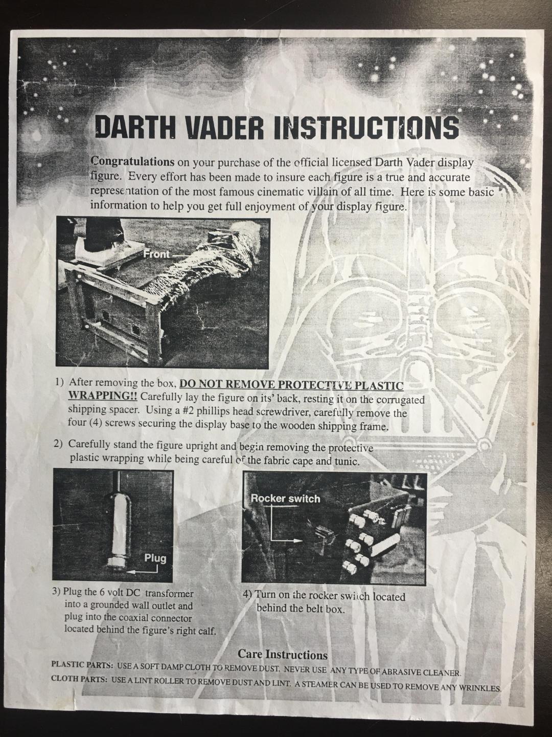Star Wars Rubies Darth Vader