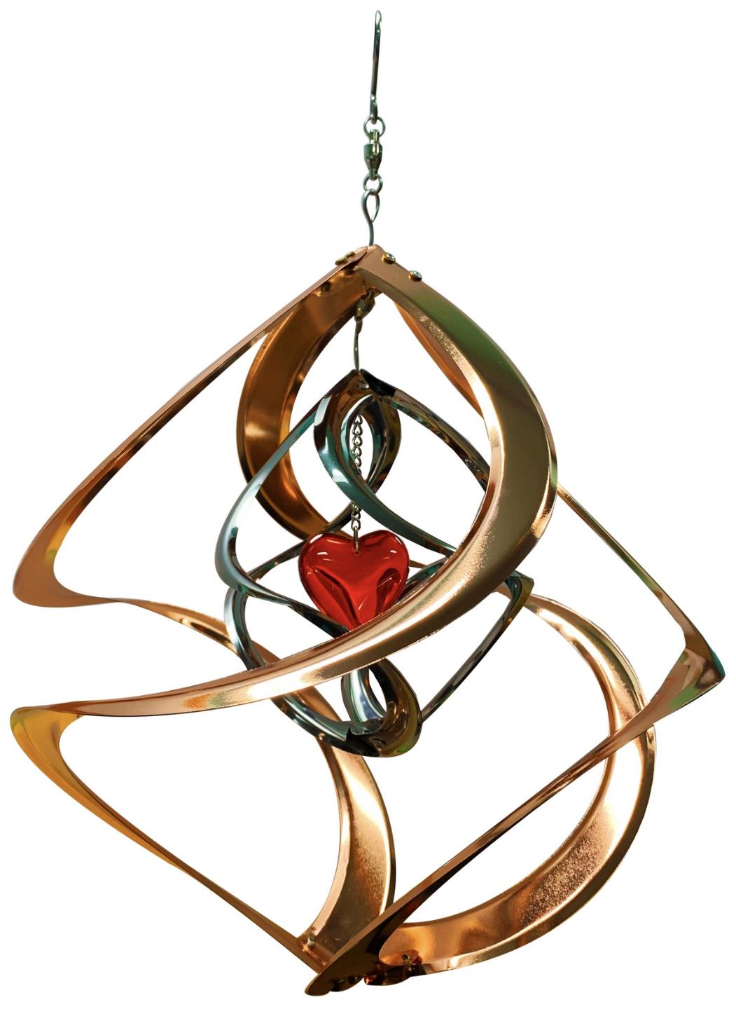 Cosmix Spinner Copper with Heart