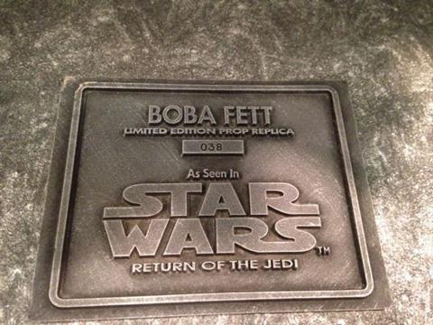 Life Size Don Post Star Wars Boba Fett
