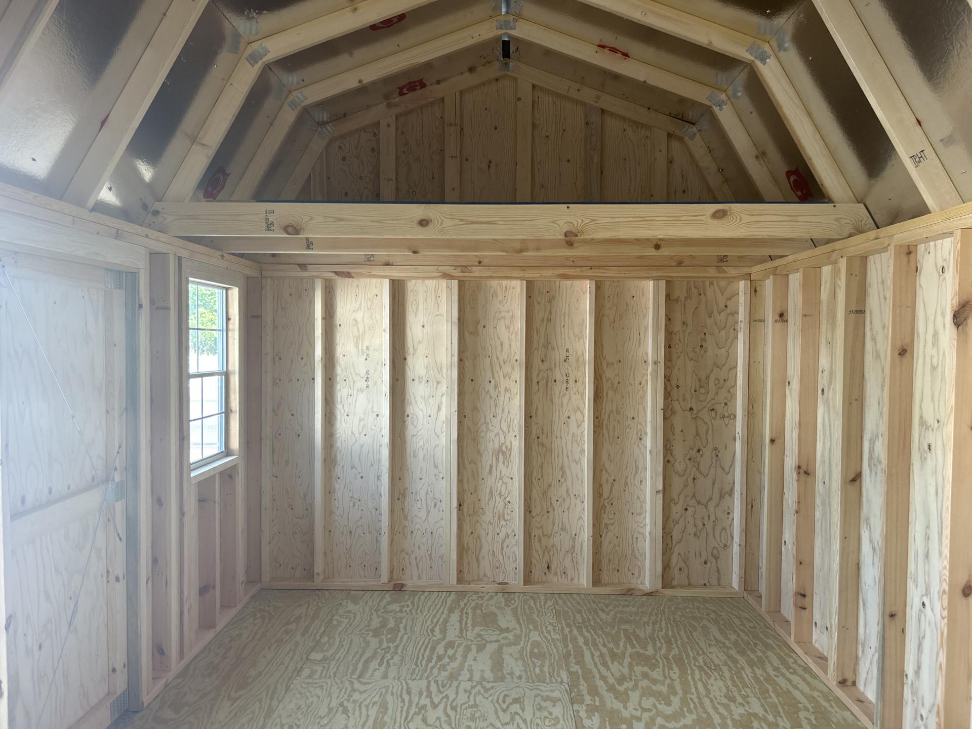 10x16 SIDE LOFTED BARN
