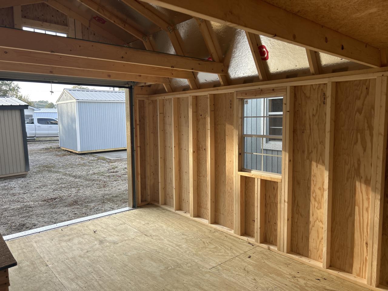 12x16 LOFTED BARN GARAGE