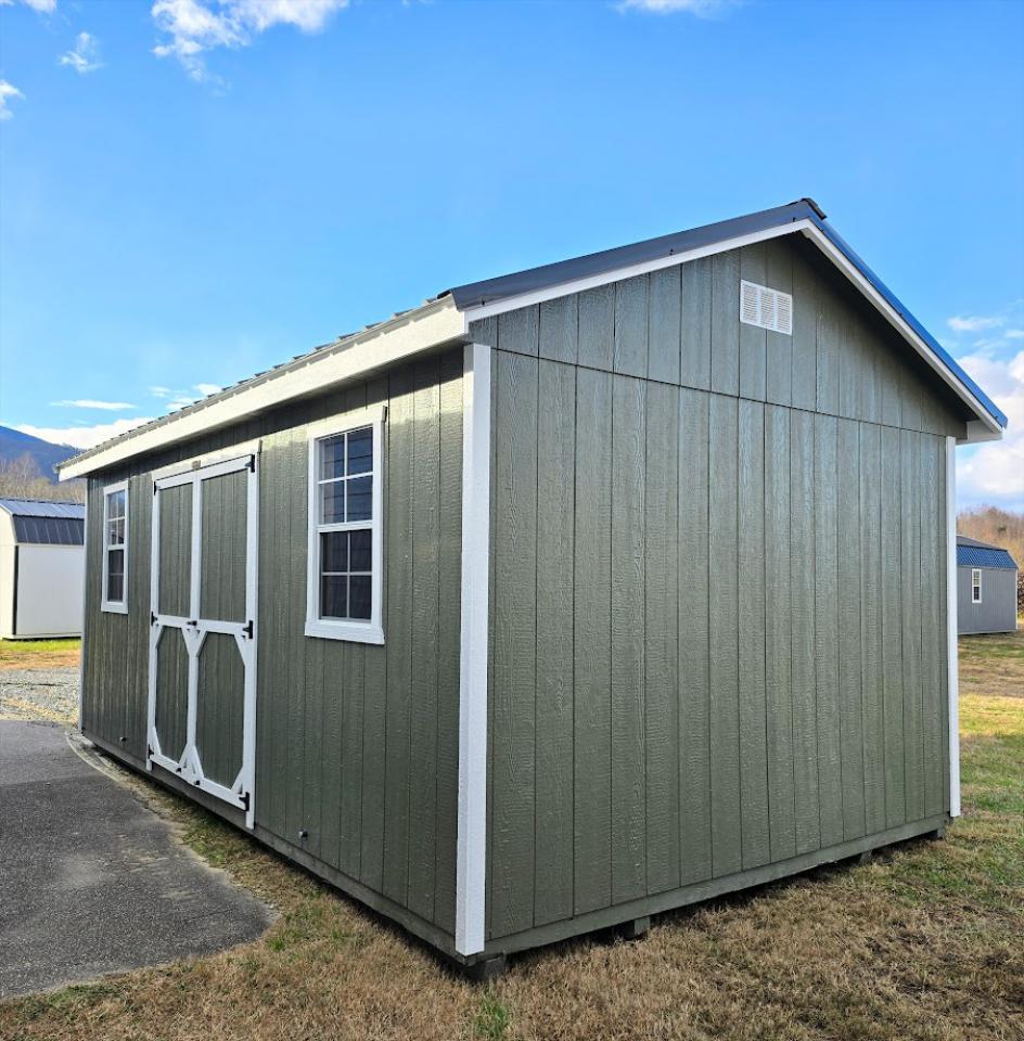 SAVE $724 OFF!  12x20 DELUXE SHED - $6,521 or  $257 DOWN - $257/Mo - NO CREDIT CHECK - EVERYONE APPROVED!