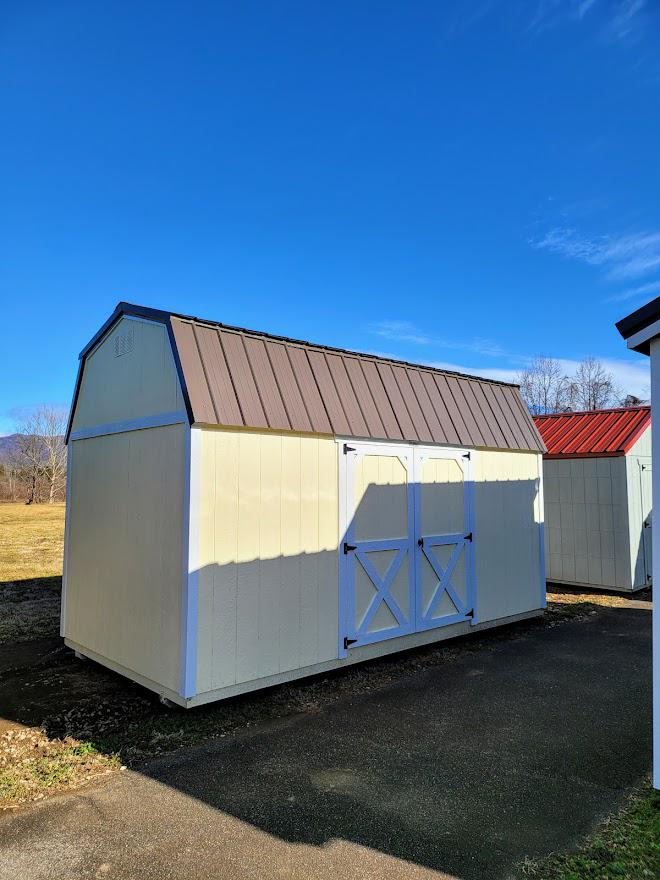 8X16 LOFTED BARN W / U-LOFT