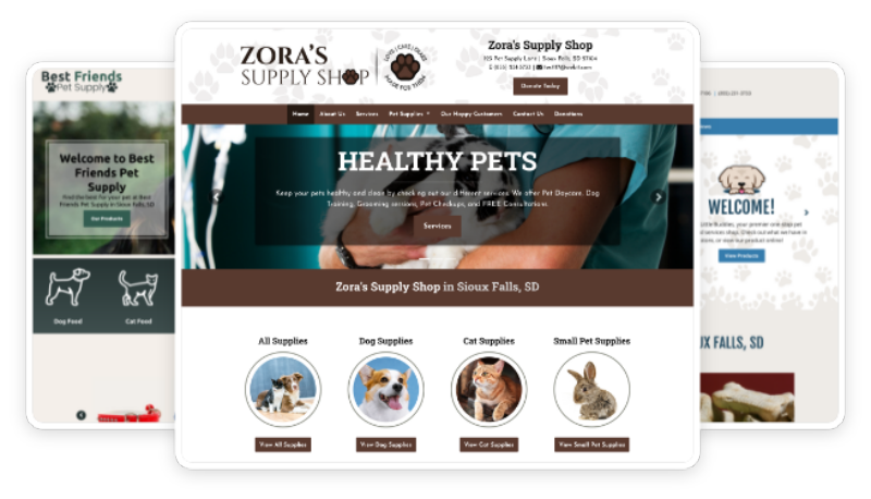 Pet Supply Websites
