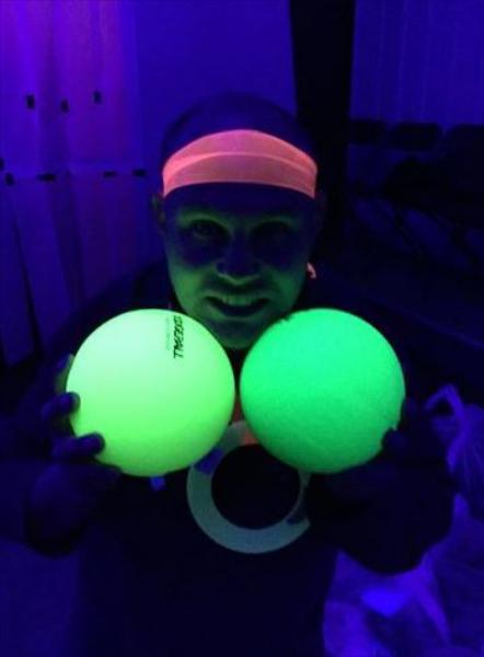 Black Light Dodgeball / Volleyball