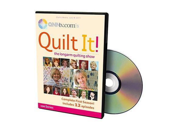 Quilt It! The Longarm Quilting Show Series 1 DVD