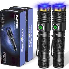 **REVEIW** DARKDAWN 365nm UV LED Blacklight Flashlight, 2 pack