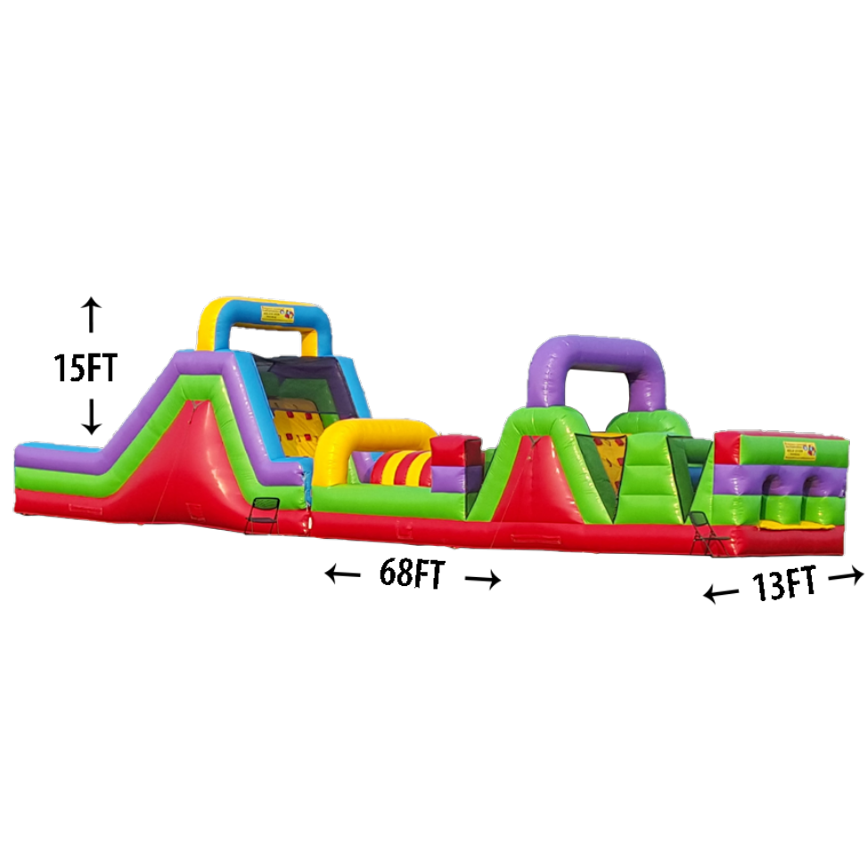 70 Foot Obstacle Course