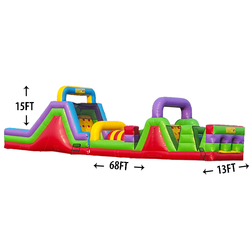 70 Foot Obstacle Course