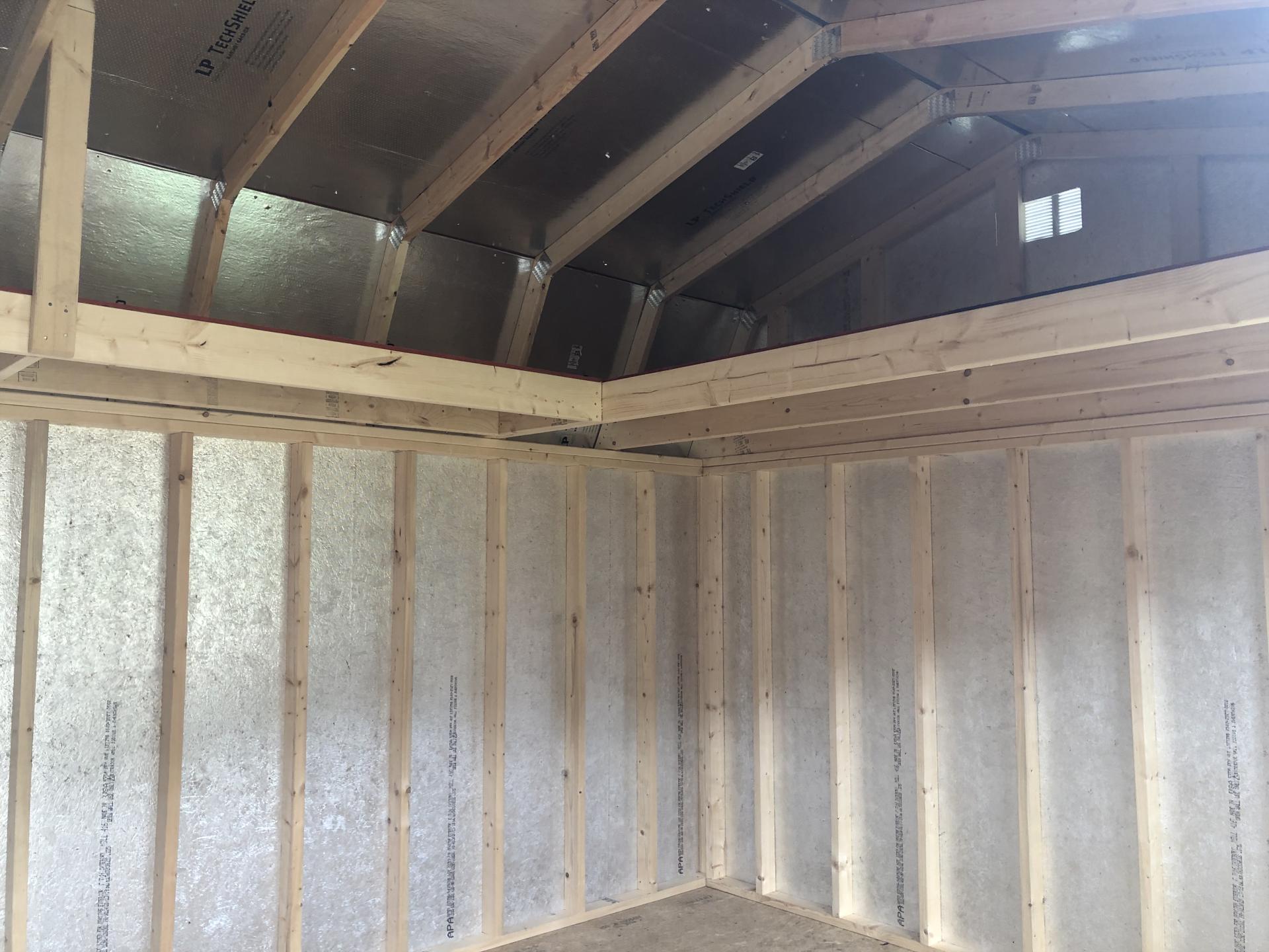 12x24 Lofted Garden Shed
