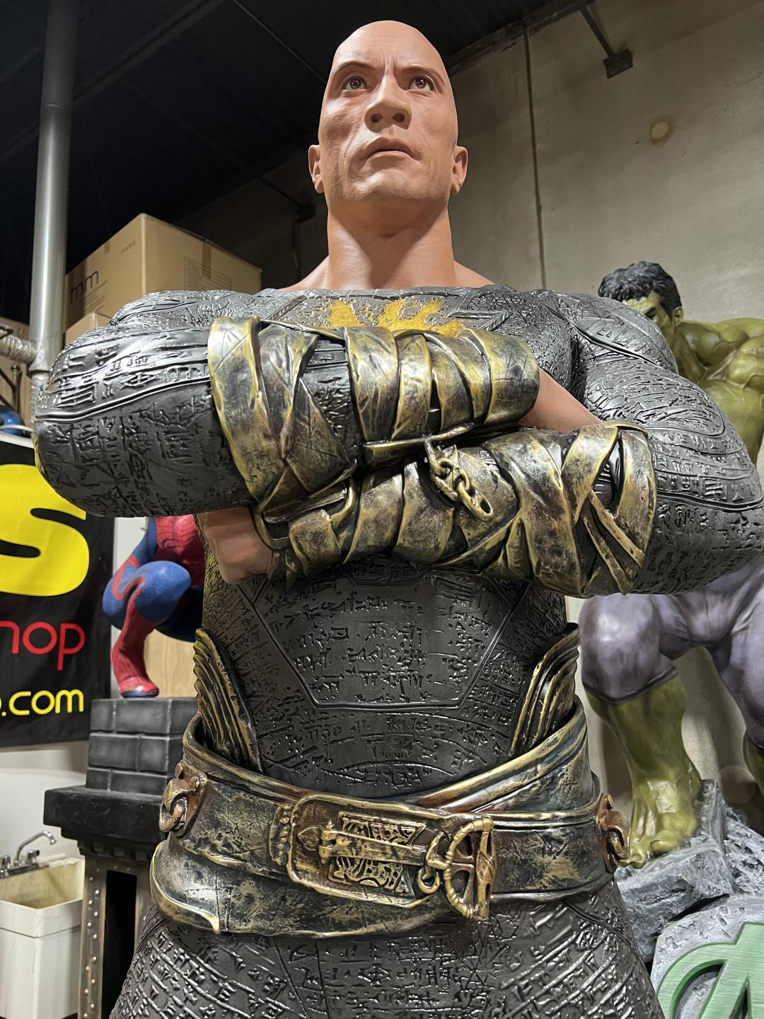 Life Size Black Adam Duane The Rock Johnson