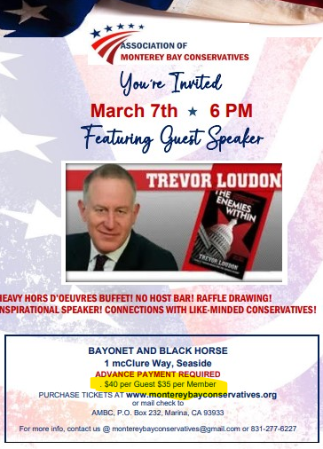 &nbsp;

An Evening with Trevor Loudon