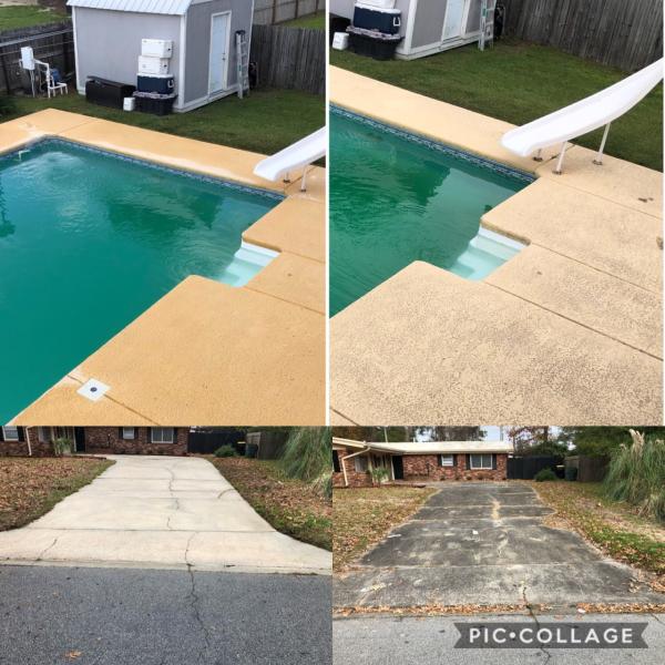 Driveway &amp; Concrete Cleaning