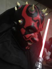 Life Size Star Wars Darth Maul w/ Lightsaber&Robe