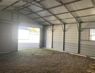 24x26x9 Metal Garage