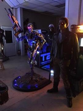 Life Size Terminator T1 Arnold Schwarzenegger