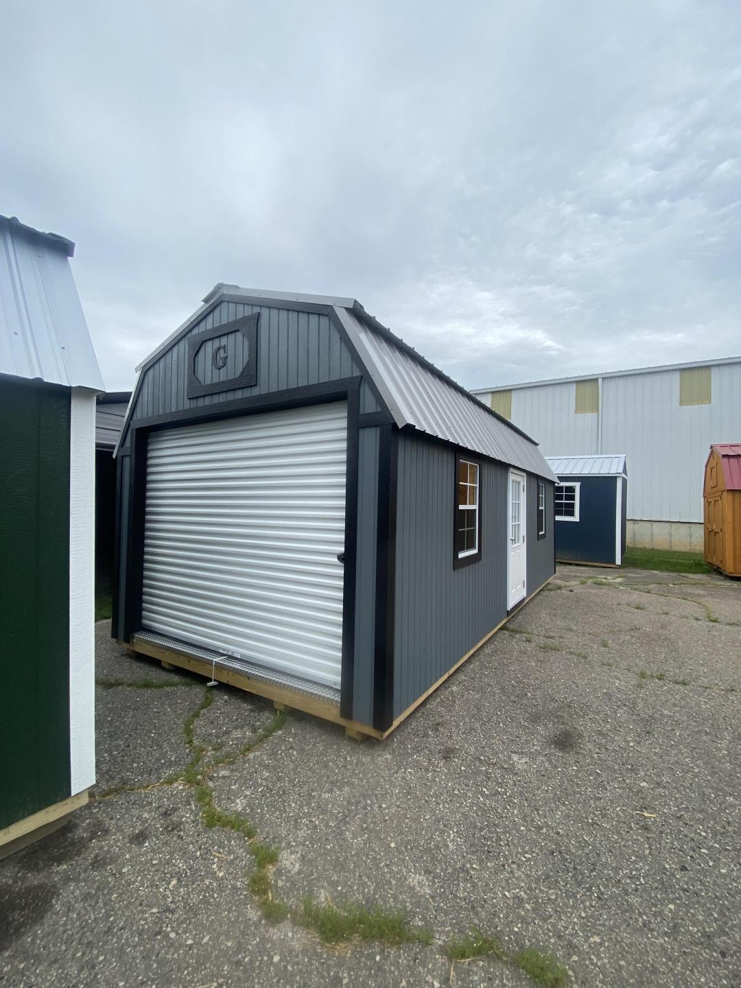 12x24 Lofted Barn Garage