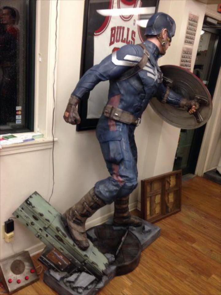 Life Size Avengers Captain America Winter Soldier