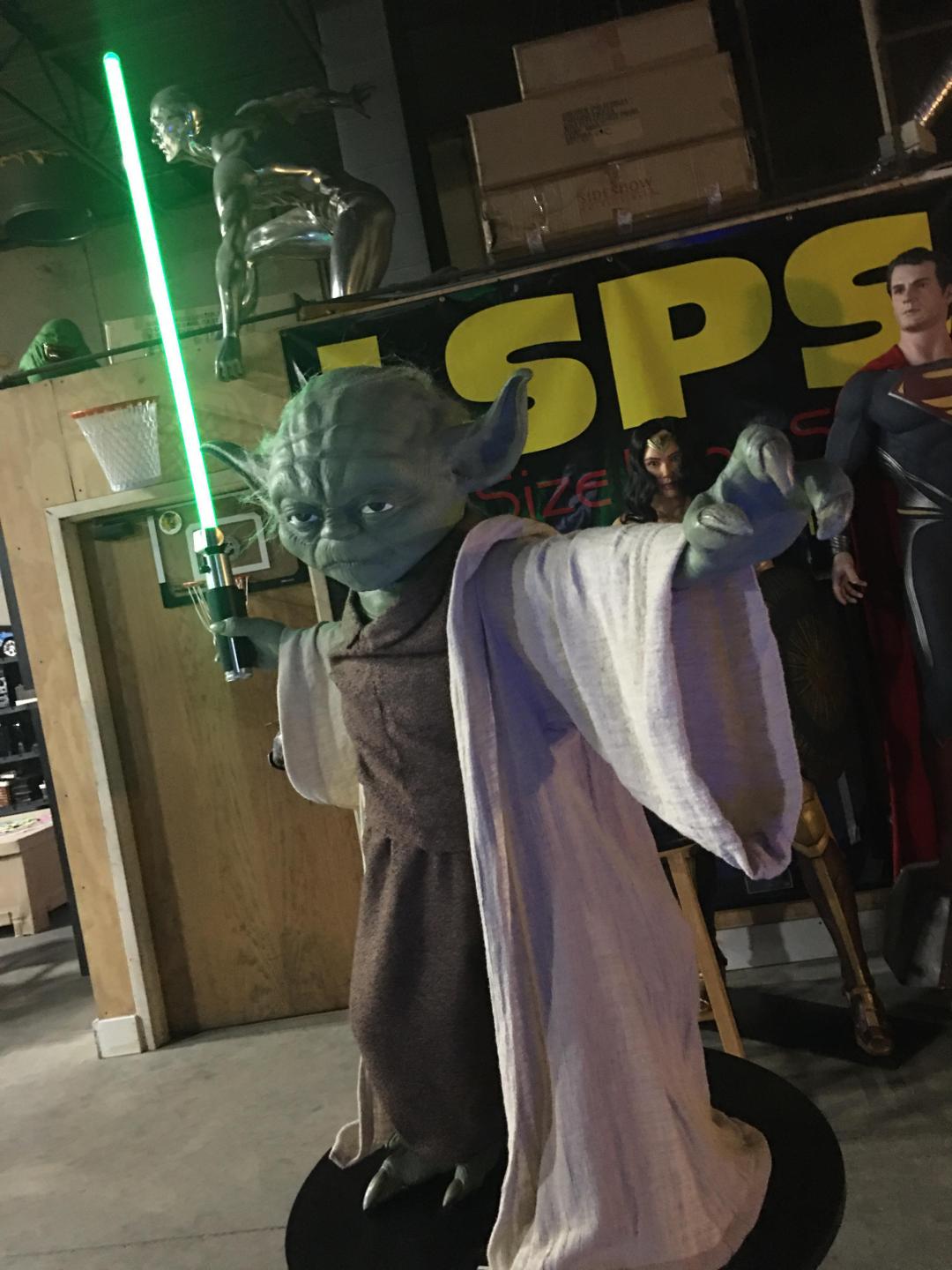 Life Size Star Wars Gentle Giant Yoda