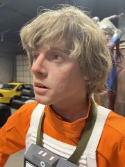Life Size Star Wars Luke Skywalker X-Wing Fighter Pilot