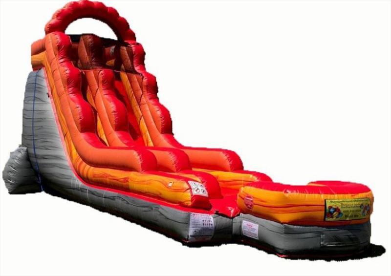 18' Fire Slide (Wet/Dry)