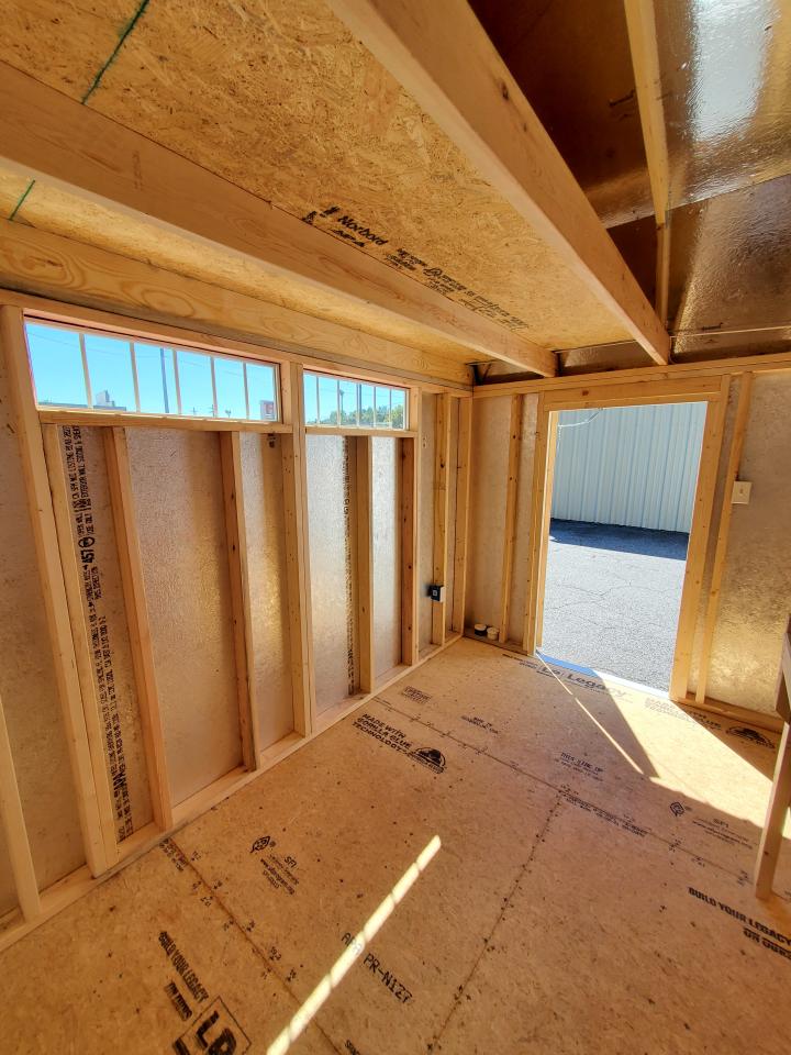 Morganton - 12x20 Lofted Barn Handyman Package W/ Electrical