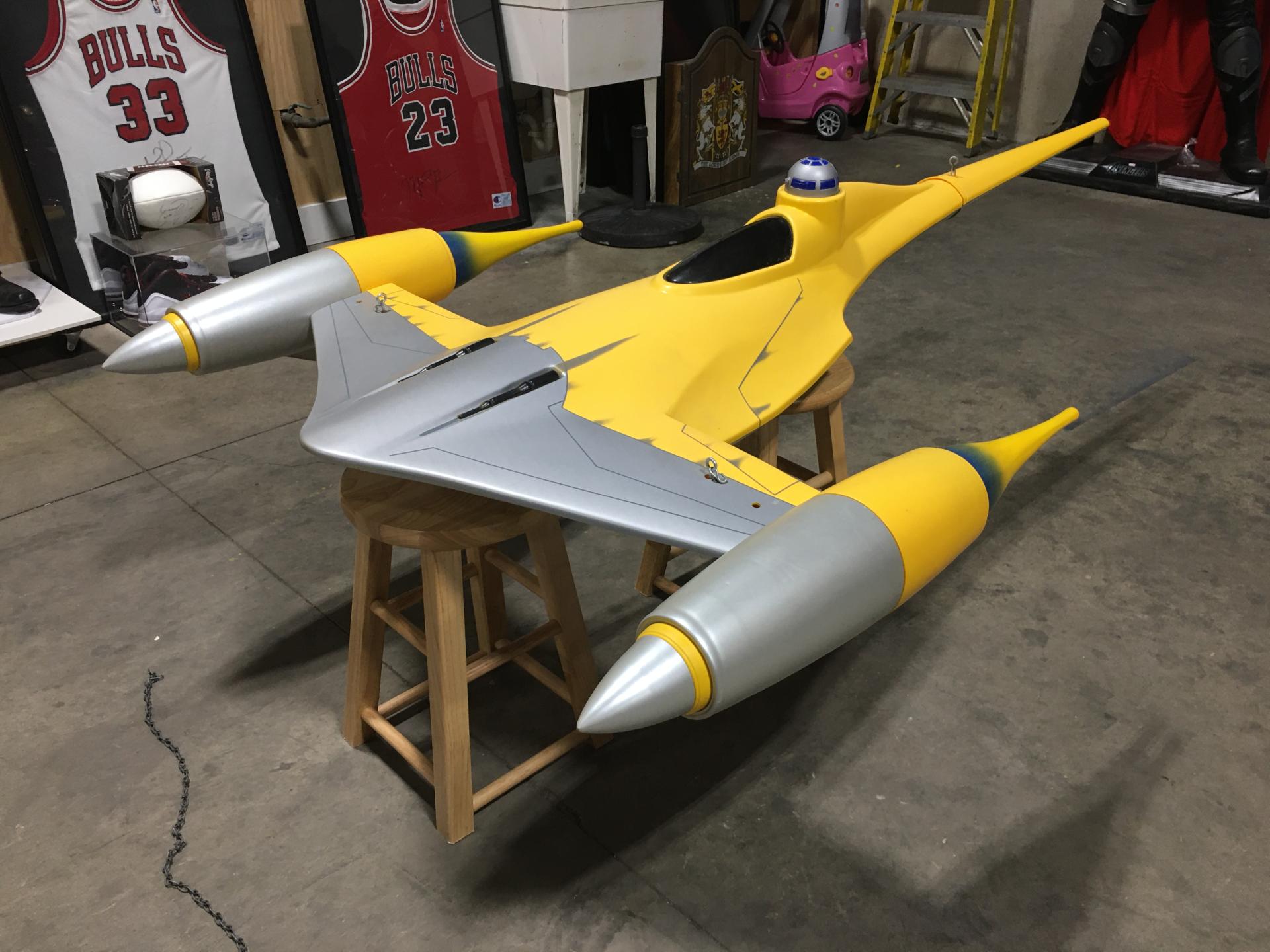 7 Foot Star Wars Naboo Fighter