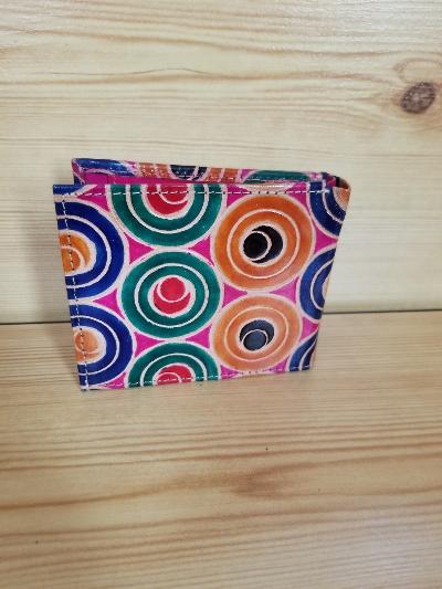 Genuine Leather Bifold Wallet.