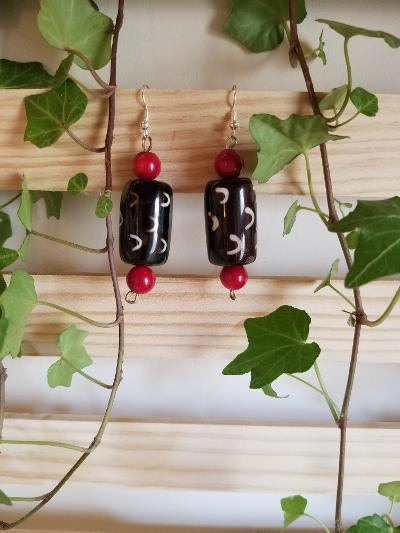 Resin Ethnic Earrings