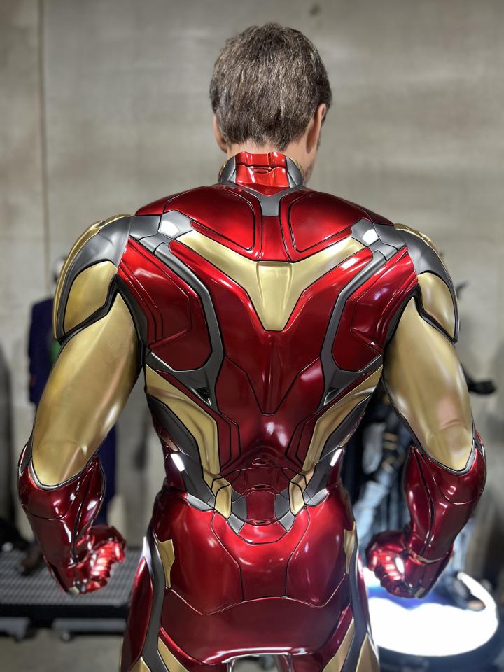 Avengers End Game Tony Stark with Interchangeable Heads
