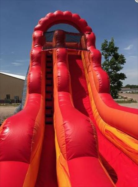 18' Fire Slide (Wet/Dry)