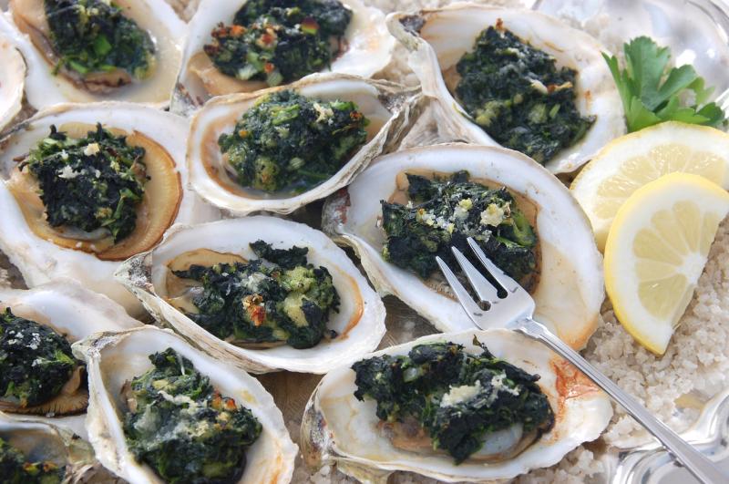 Oysters Rockefeller