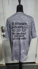 Bleached shirts