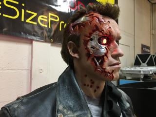 T2 Terminator Battle Damaged Arnold Schwarzenegger