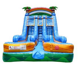 18' Double Splash Slide (Wet/Dry)