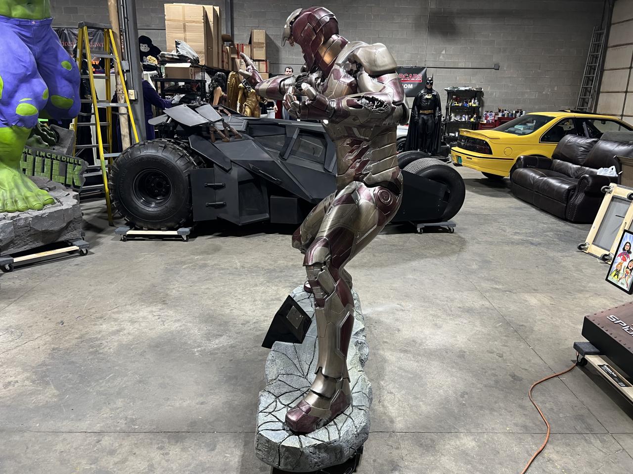 Marvel Ironman 3 Battlefield Edition with LED Lights