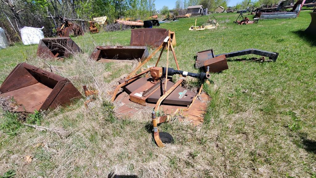 MK Martin W7MC 7' 3 Point Mower - Lot # N1070