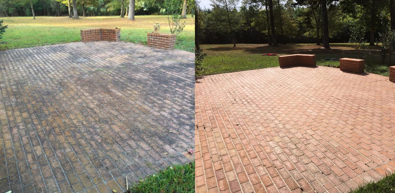 DRIVEWAY CLEANING, WALKWAY CLEANING & PATIO PAVER CLEANING