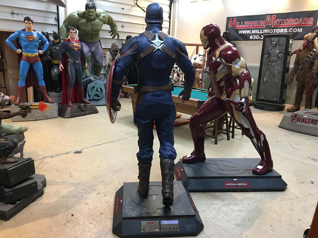 Marvel “Captain America: Civil War” 3 Piece Set War Machine Ironman