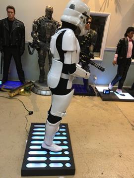 Life Size Star Wars Stormtrooper with LightUp Base