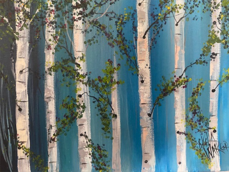 33. Summertime Aspens