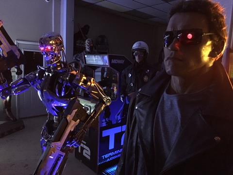 Life Size Terminator T1 Arnold Schwarzenegger