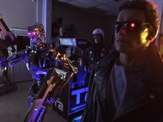 Life Size Terminator T1 Arnold Schwarzenegger