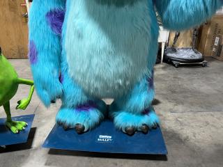 Life Size Monsters Inc Sulley, Mike and Boo