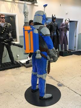 Life Size LEGO Star Wars Jango Fett