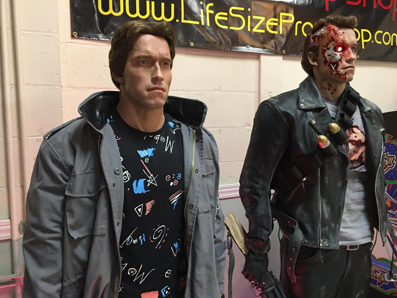 T2 Terminator Battle Damaged Arnold Schwarzenegger