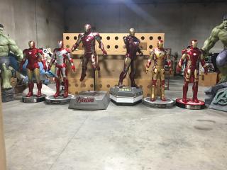 Beast Kingdom Ironman 3 Mark VI with LED Lights