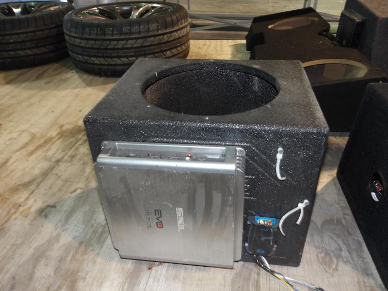 Selling before the running car auction.